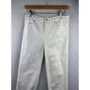 Ella Moss Womens White Jeans Size 4 Cotton & Spandex Blend